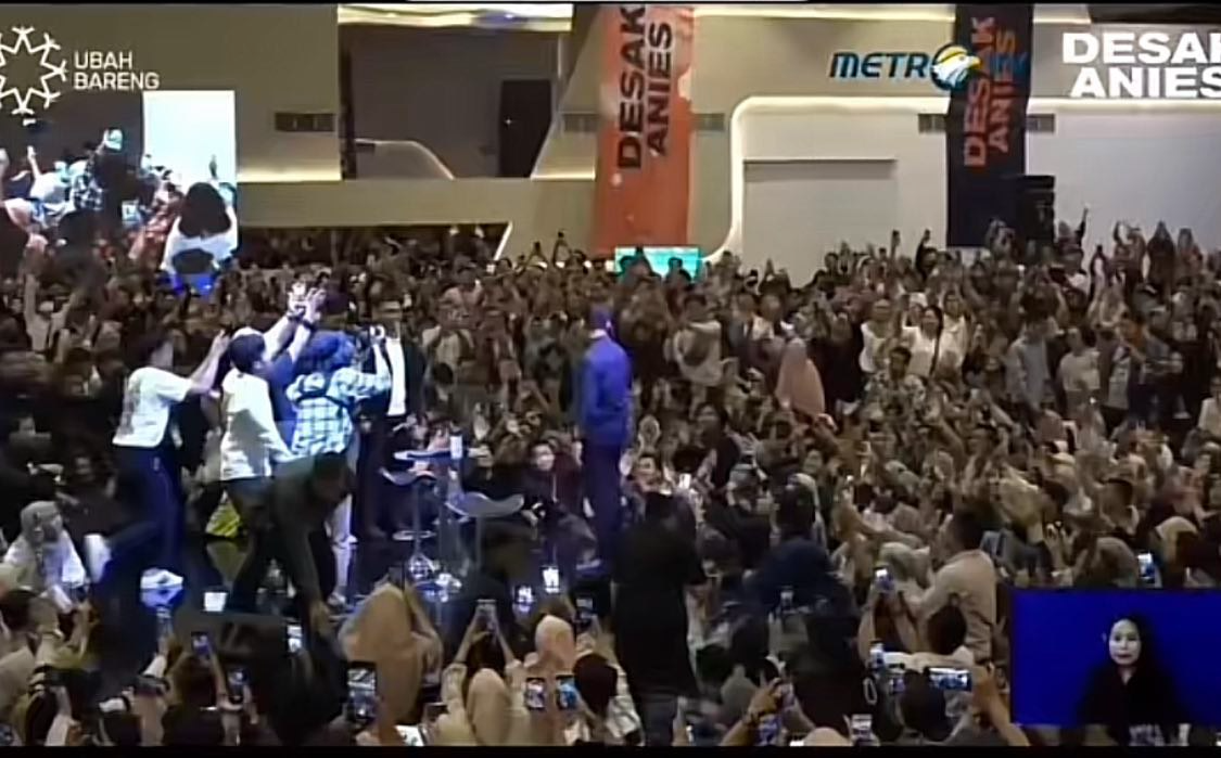 Desak Anies Semarang pecah, pendaftar capai 8500 orang  (Sumber: YouTube Metrotv | Foto: Infosemarang.com )