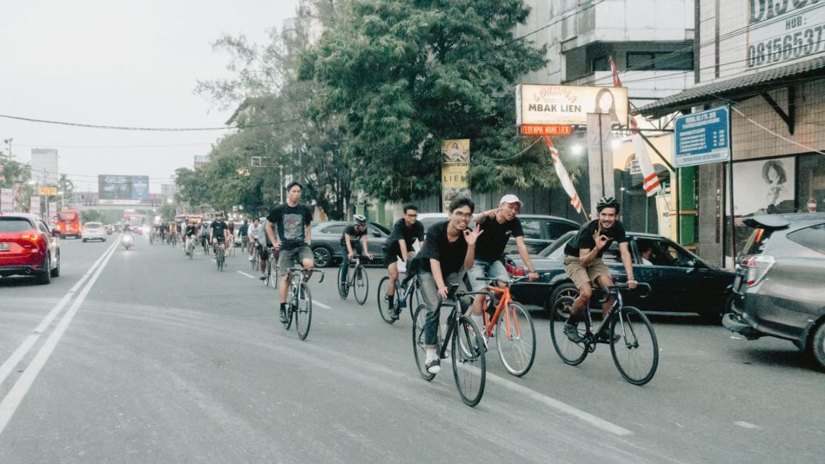 Sebanyak 100 pesepeda Fixie bakal memeriahkan Semarang Dark Race 2024. (Sumber:  | Foto: sakti)