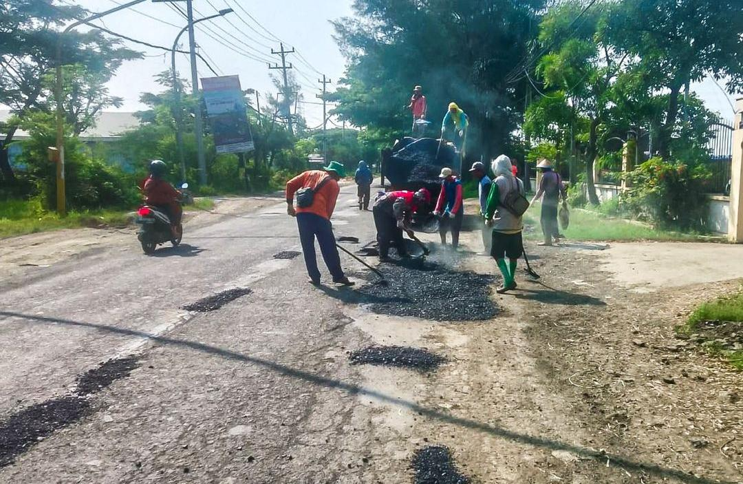 Jelang Arus Mudik, Jalan di Rembang Dipersolek (Sumber: Jatengprov)