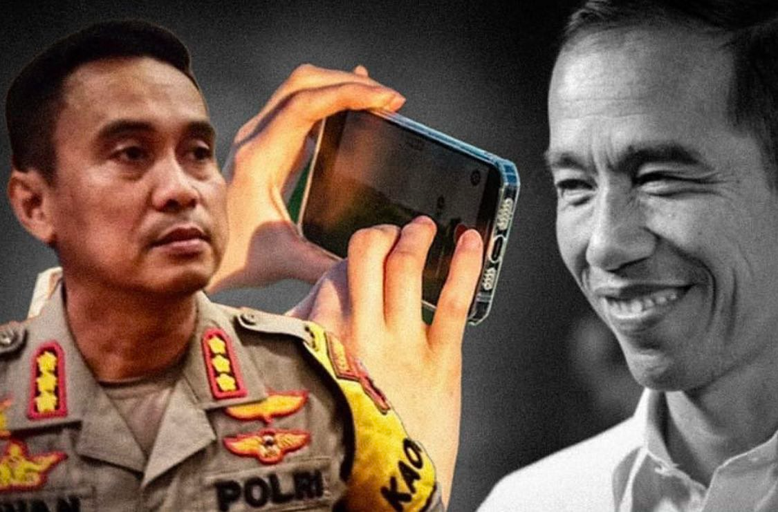 Irwan Anwar Kapolresta Semarang bantah minta video apresiasi Jokowi (Sumber: instagram @ctd.insider | Foto: Infosemarang.com )