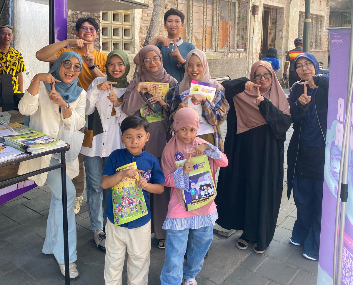 Campervan Tular Nalar di Kota Lama Semarang. (Sumber:  | Foto: sakti)