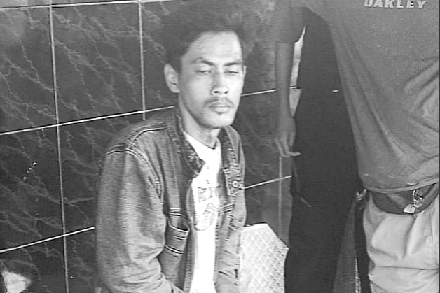 Pria begal payudara di Jalan Bugangan diamankan Polsek Semarang Timur. (Sumber: @infokriminalsemarang - InfoSemarang.com)