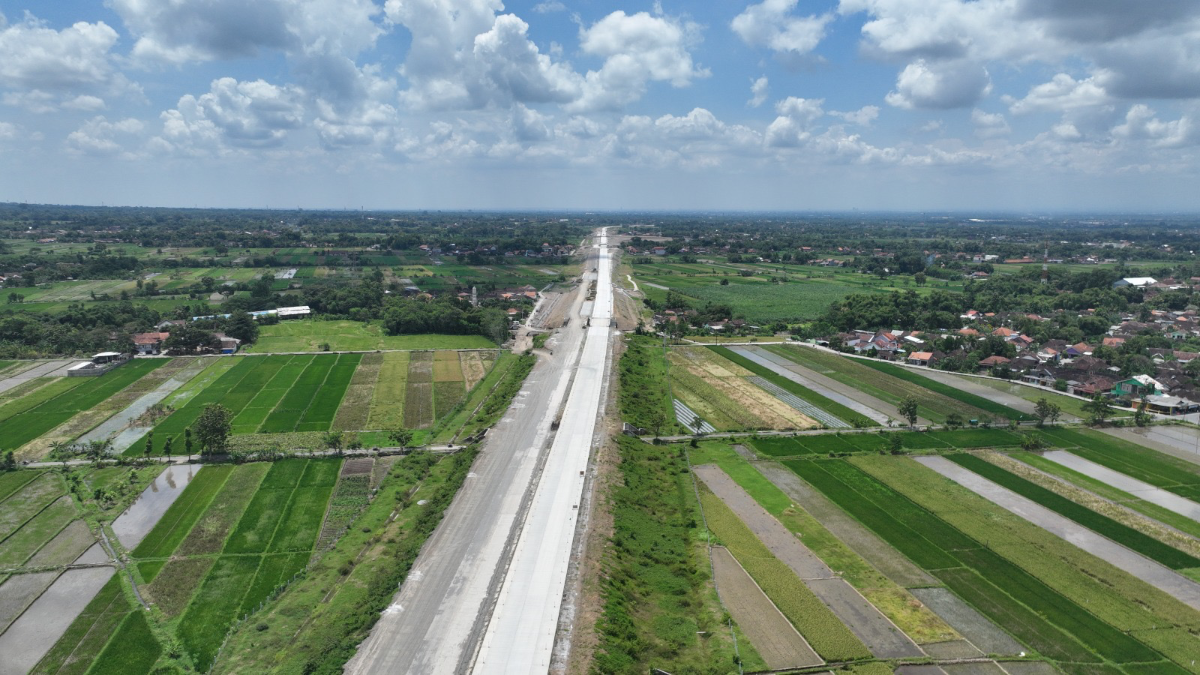 Ruas jalan tol Solo-Yogyakarta. (Sumber:  | Foto: dok PT Jasa Marga.)