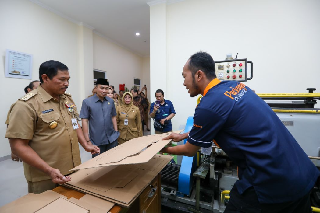 Rumah Kemasan tersebut meningkatkan produktivitas dan kualitas umkm. (Sumber:  | Foto: Sakti)
