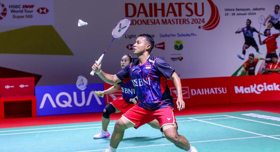 Rehan/Lisa kalah dari wakil Denmark di perempat final Indonesia Masters 2024, Jumat 26 Januari 2024. (Sumber: PBSI - InfoSemarang.com)