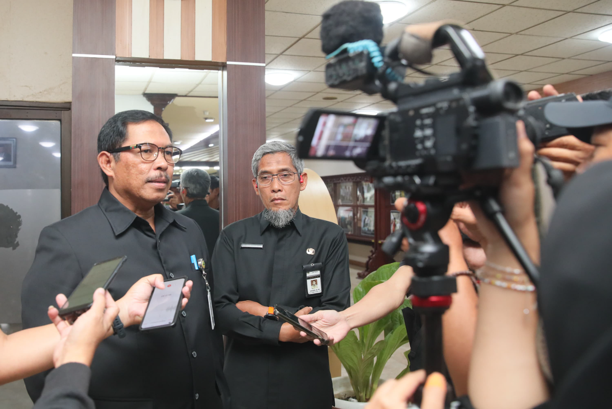 Penjabat (Pj) Gubernur Jawa Tengah, Nana Sudjana. (Sumber: | Foto: Sakti)