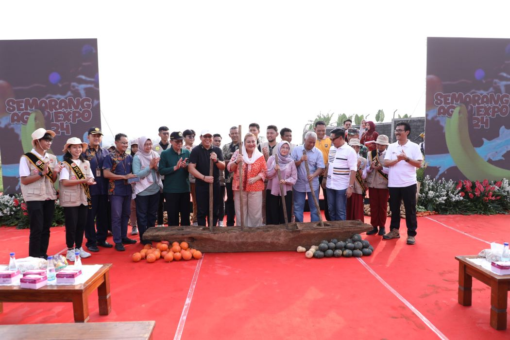 Pembukaan Semarang Agro Expo 2024 di Mijen. (Sumber: )