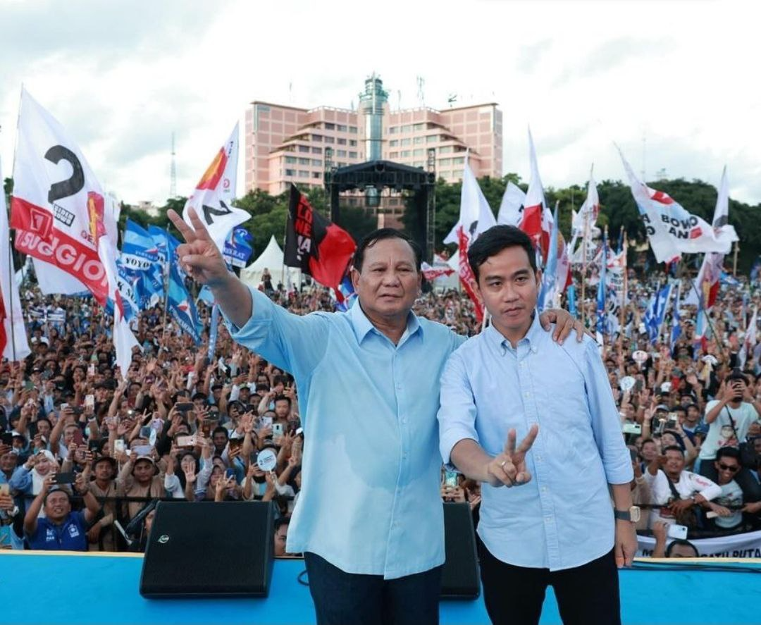 Prabowo-Gibran kampanye di Semarang (Sumber: Instagram @prabowo | Foto: Instagram @prabowo)