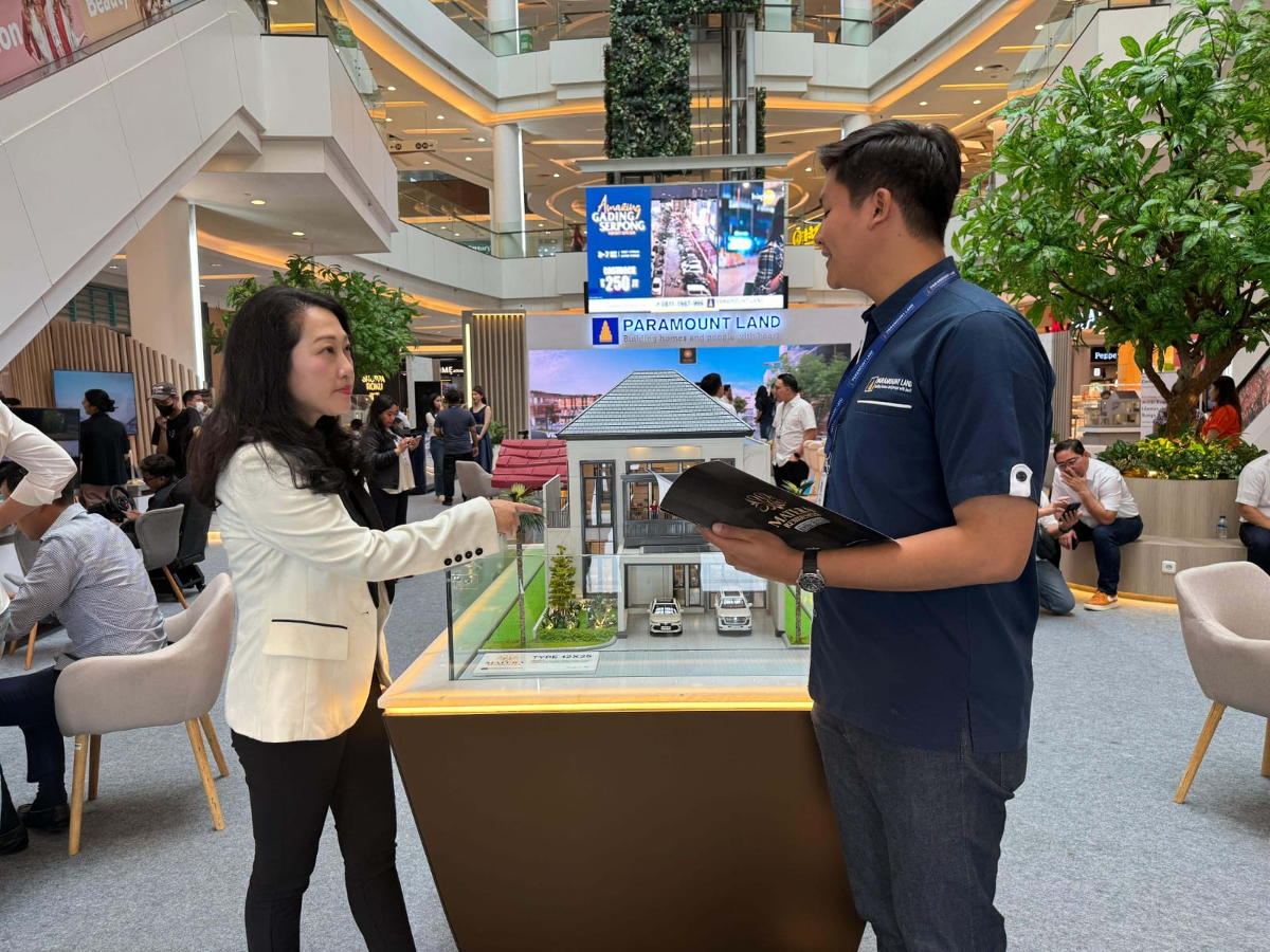 Paramount Land menggelar pameran properti bertajuk ‘Amazing Gading Serpong Property Expo 2024’. (Sumber:  | Foto: Sakti)
