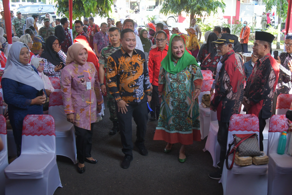 Kelurahan Pudakpayung mengikuti tahap klarifikasi lapangan penjaringan Kelurahan Berprestasi Tingkat Nasional. (Sumber:  | Foto: Sakti)