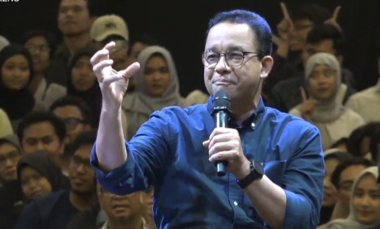 Anies Baswedan di Desak Anies Semarang, Senin 5 Februari 2024. (Sumber: Anies Baswedan - InfoSemarang.com)