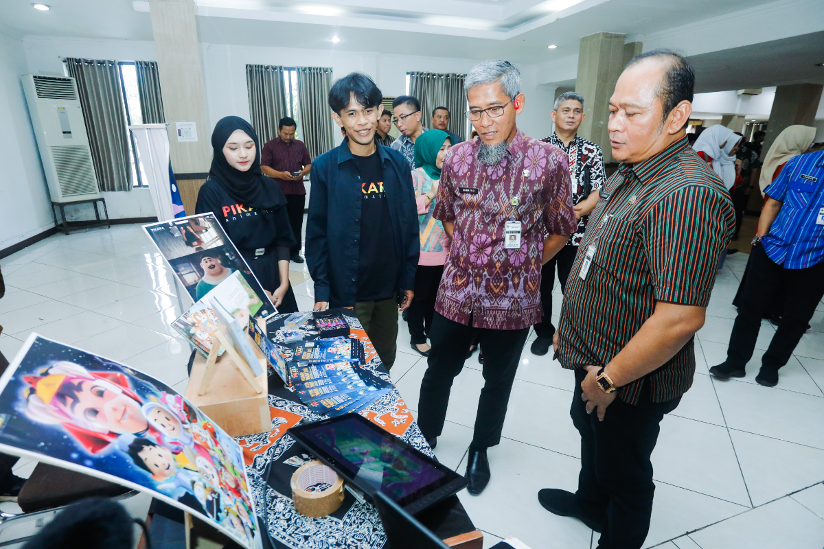Industri kreatif digital di Jateng. (Sumber:  | Foto: Sakti)