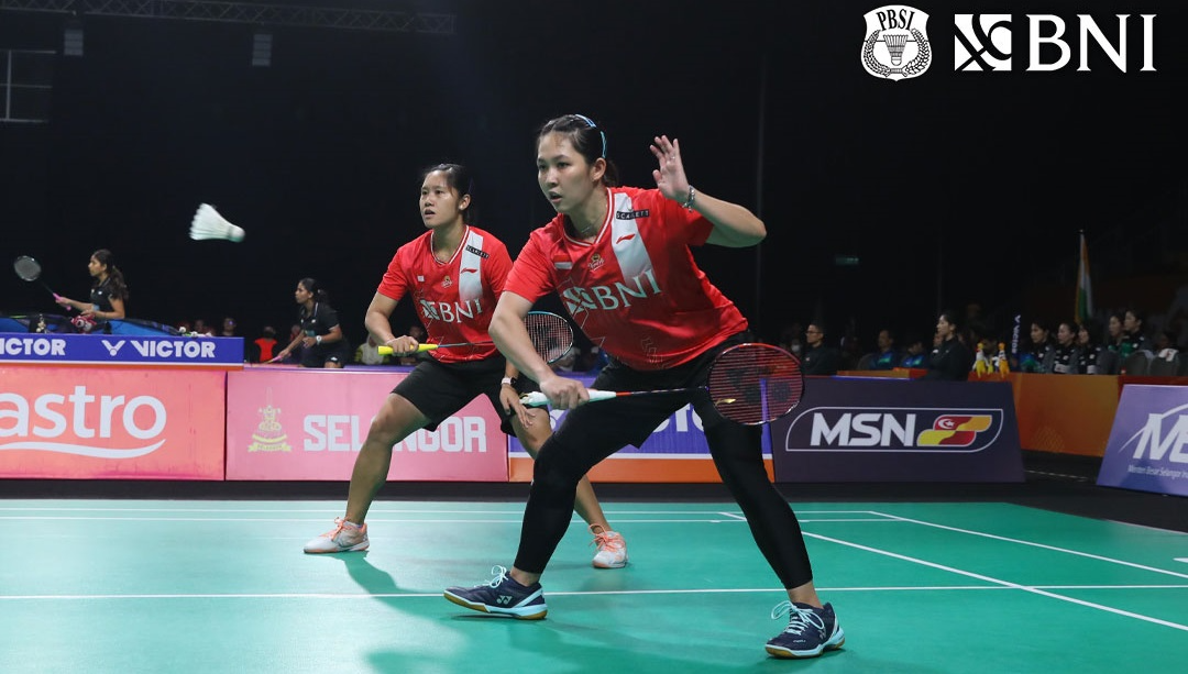 Lanny Tria Mayasari/Ribka Sugiarto kalah dari Thailand di semifinal BATC 2024. (Sumber: PBSI - InfoSemarang.com)