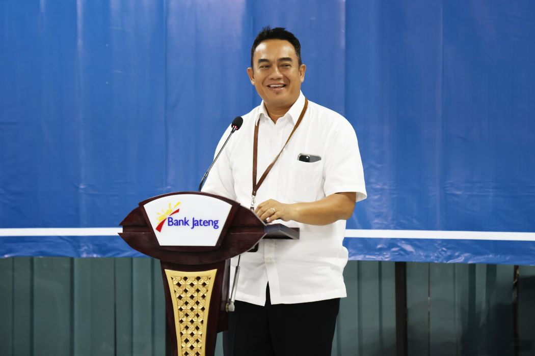 Plt Direktur Utama Bank Jateng, Irianto Harko Saputro. 
 (Sumber:  | Foto: sakti)