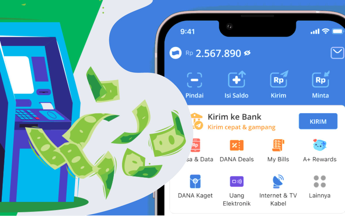 Cara terbaru untuk menghasilkan saldo dana gratis tahun 2025 ( Foto: Illustrasi)