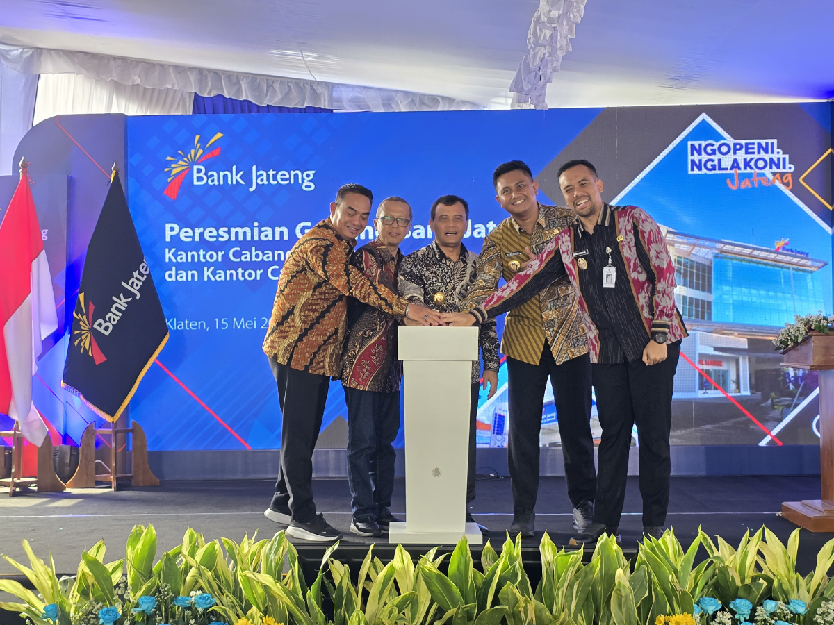 Peresmian Gedung Baru Bank Jateng Klaten. (Sumber:  | Foto: Sakti)