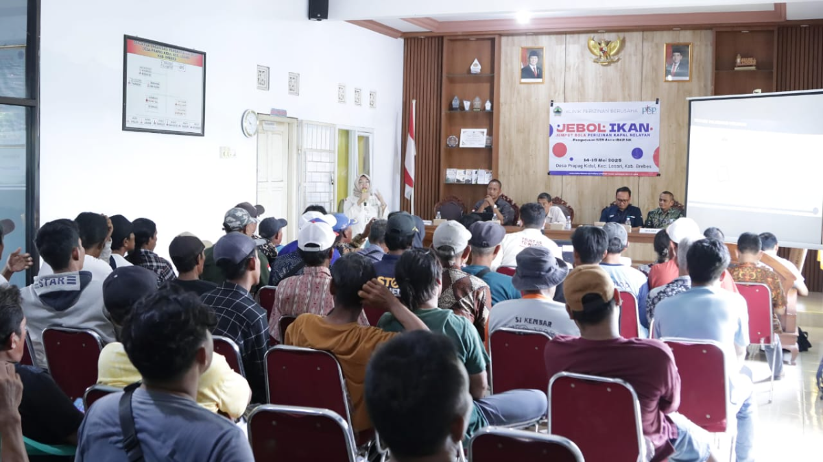 Klinik Pemenuhan Komitmen Sektor Kelautan dan Perikanan. (Sumber: | Foto: Sakti)