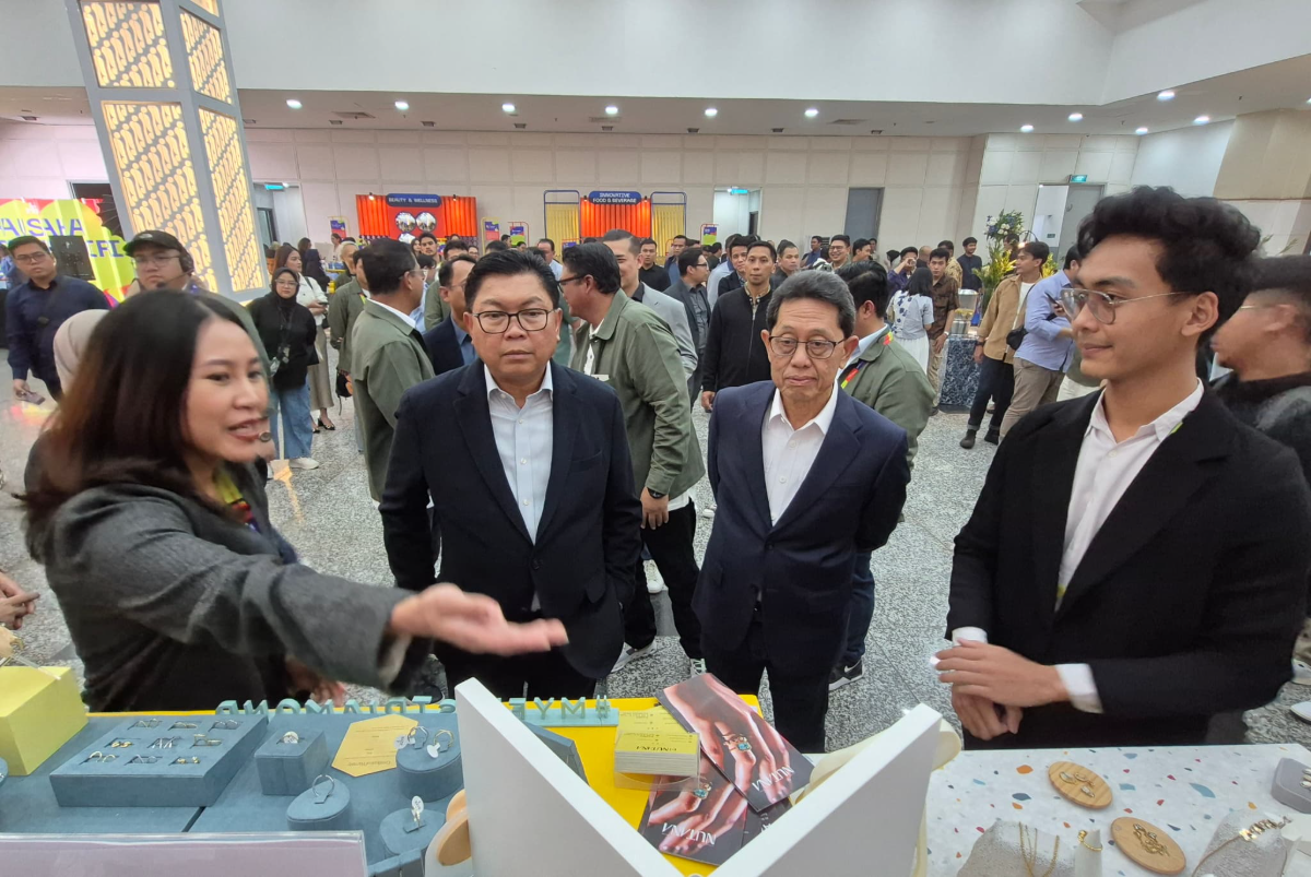 Puncak acara Wirausaha Muda Mandiri (WMM) 2024 di Jakarta.
 (Sumber:  | Foto: dok)