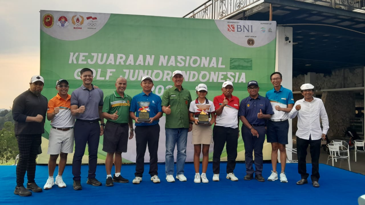 Pemenang Kejurnas Golf Junior Indonesia 2025 yang digelar di Semarang Royale Golf (SRG).
(Sumber: | Foto: Sakti)