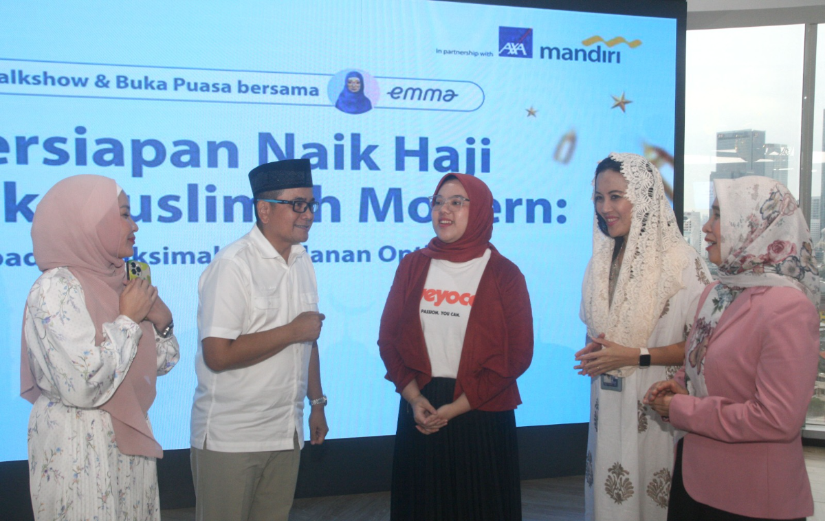 AXA Mandiri meluncurkan Asuransi Mabrur Insan Syariah dalam acara literasi keuangan dan community gathering.
 (Sumber:  | Foto: Dok)