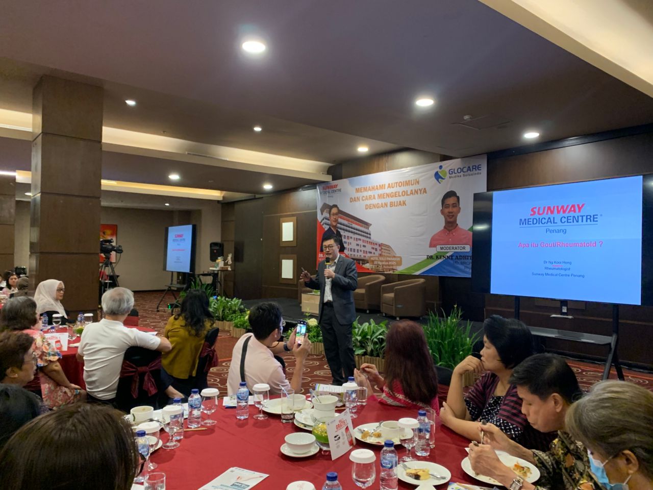 Sunway Medical Centre Penang (SMCP) menggelar seminar kesehatan di Solo tentang autoimun. (Sumber:  | Foto: Sakti)