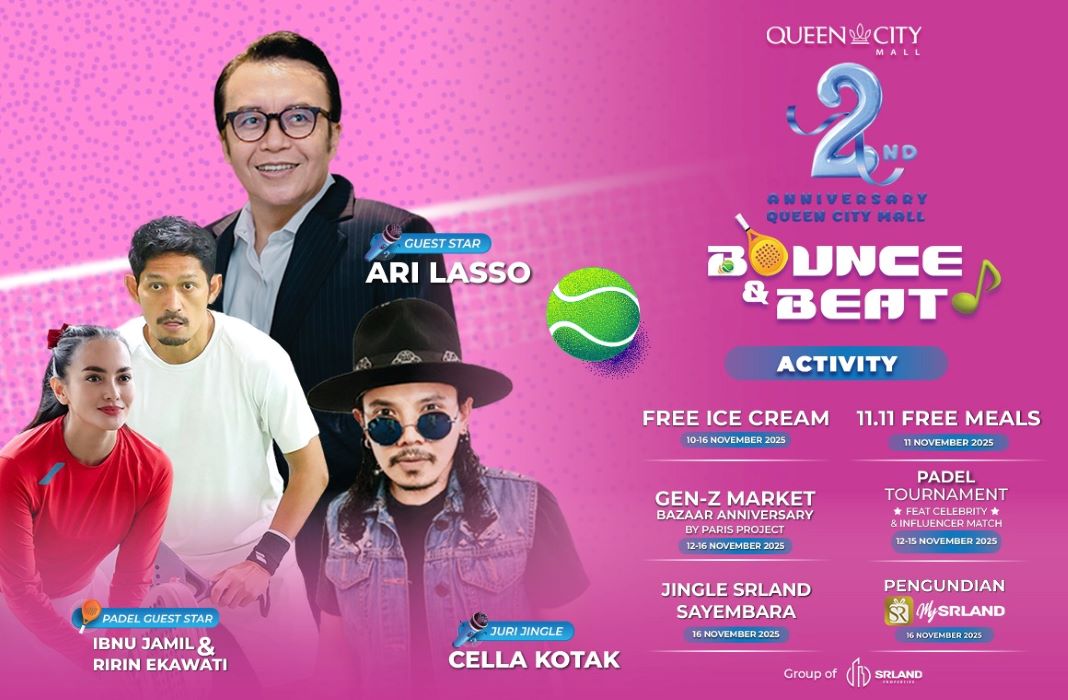 Event di Queen City Mall, beberapa waktu lalu.
 (Sumber:  | Foto: Dok)