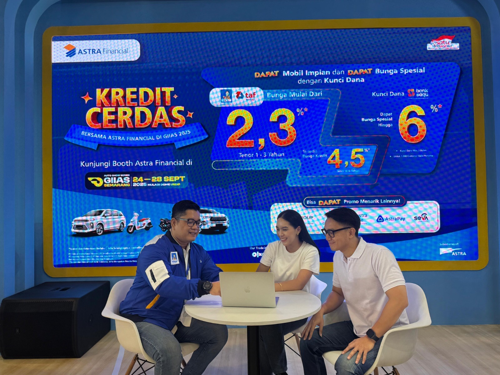 ACC hadir dalam pameran Gaikindo Indonesia International Auto Show (GIIAS) Semarang 2025.
 (Sumber:  | Foto: Sakti)