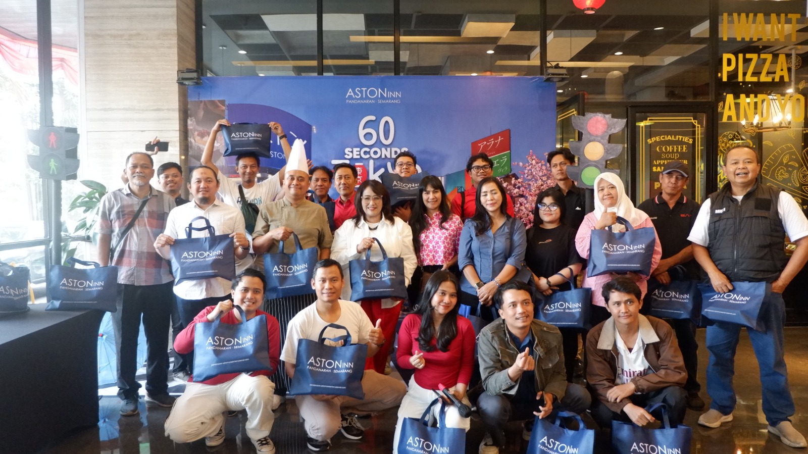 Kegiatan Media Connect di lobi hotel tersebut, Kamis, 13 Agustus 2026. (Dok)