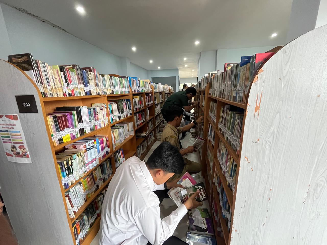 Gedung perpustakaan baru yang berlokasi di Srondol, Kecamatan Banyumanik.  (Sumber:  | Foto: dok Humas Pemkot Semarang )