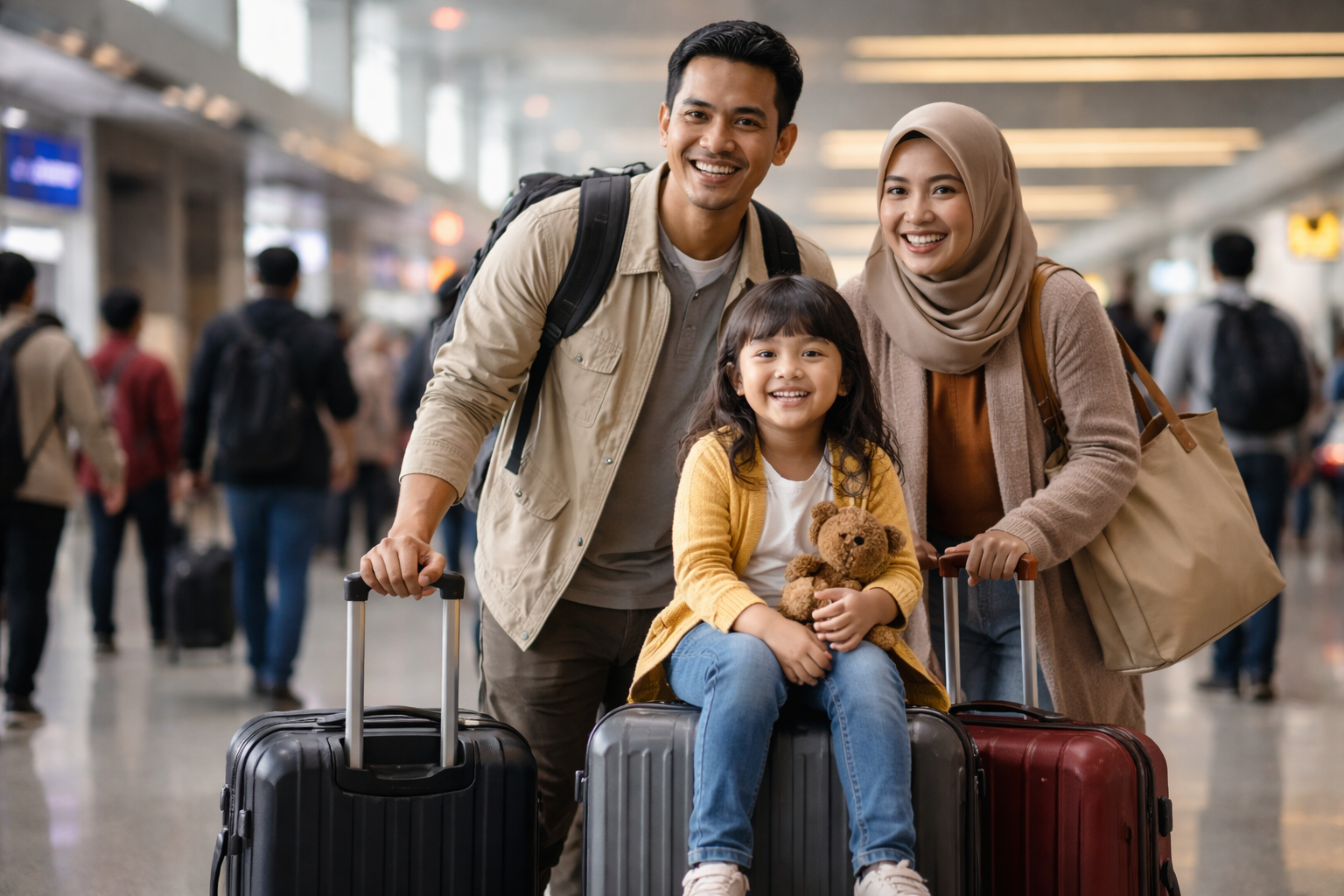 Kabar Baik Jelang Ramadan 2026! Tiket Pesawat Diskon 18%, 35 Juta Keluarga Dapat Bantuan (Sumber: ChatGpt | Foto: illustrasi)