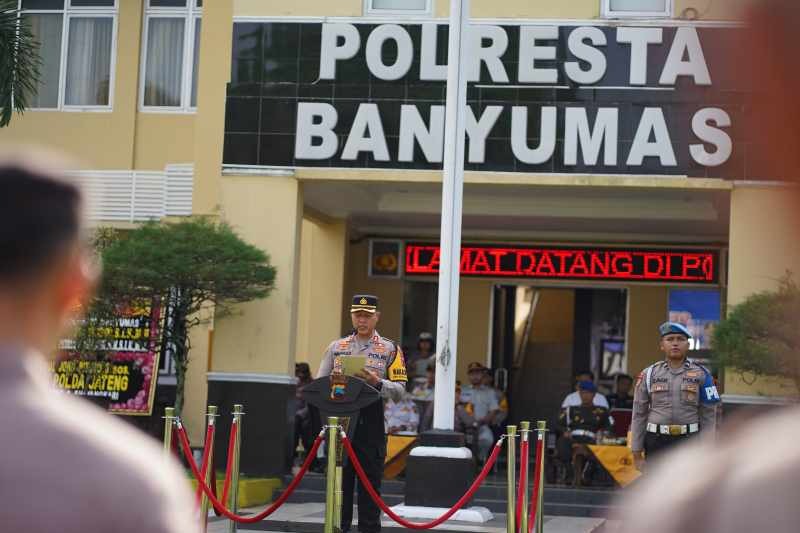 Kantor Polres Banyumas. (Sumber: )