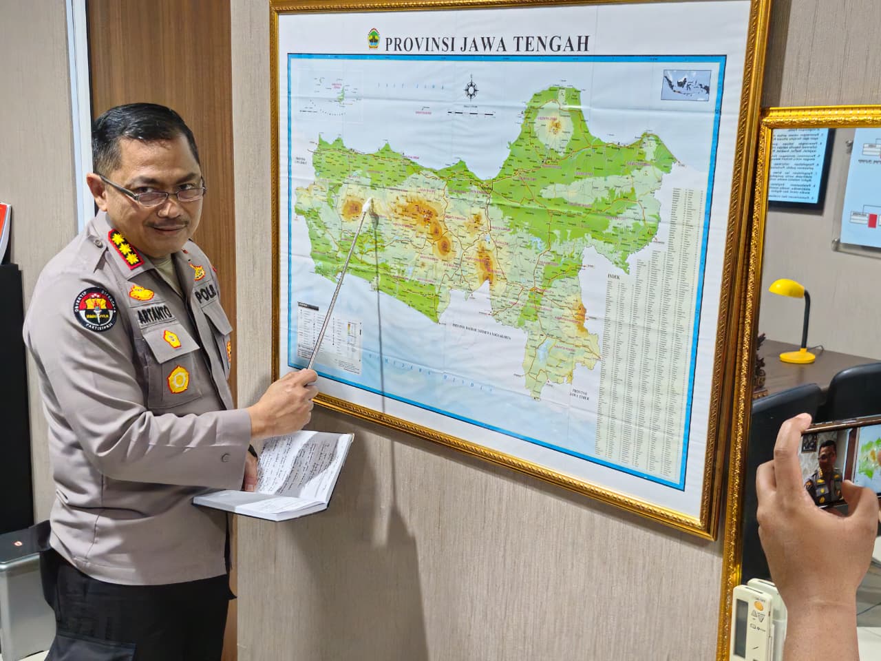 Kabid Humas Polda Jawa Tengah Kombes Pol Artanto. (Sumber: )