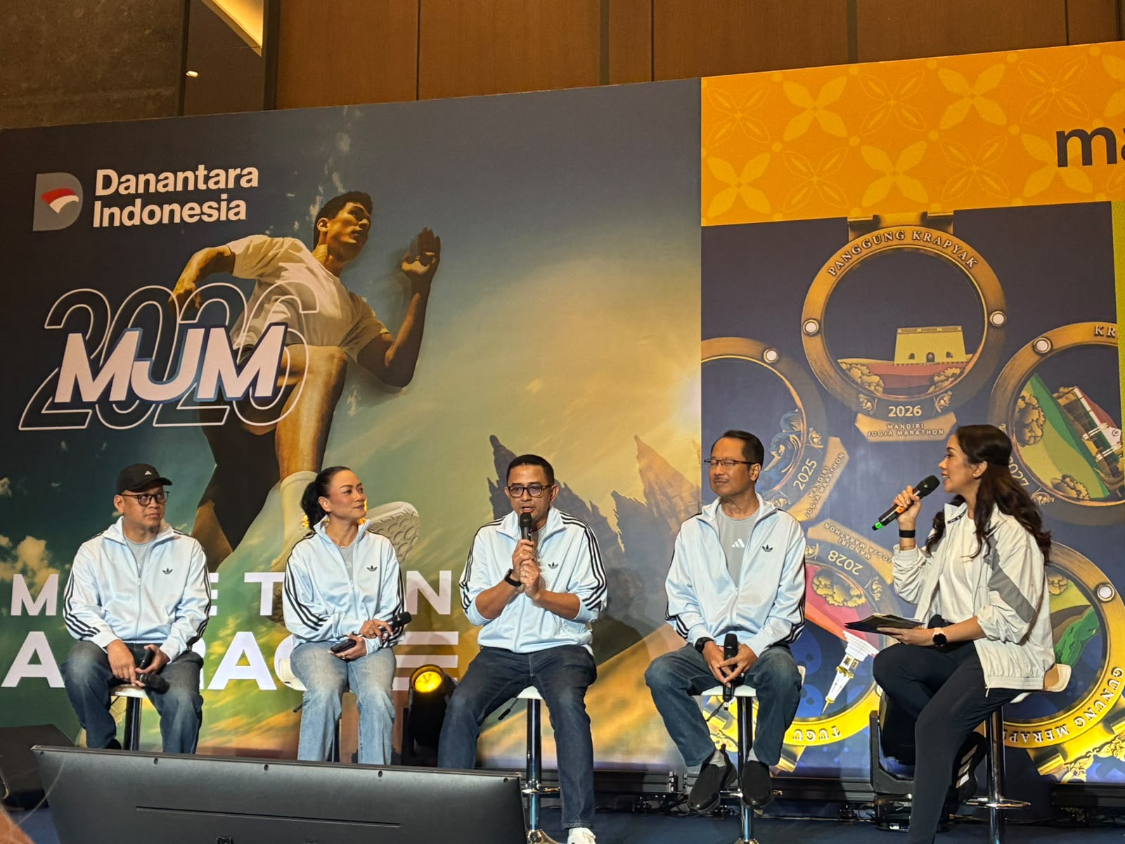 Jumpa pers Mandiri Jogja Marathon (MJM) 2026.
(Sumber: | Foto: Dok.)